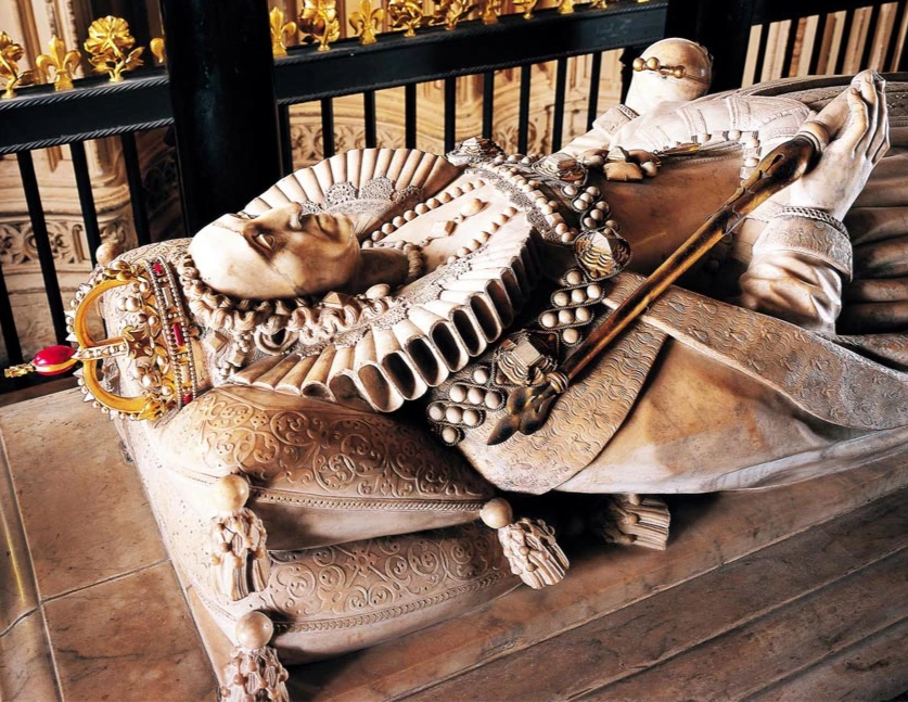 Elizabeth I Tomb Effigy, Westminster Abbey ©Dean and Chapter of Westminster