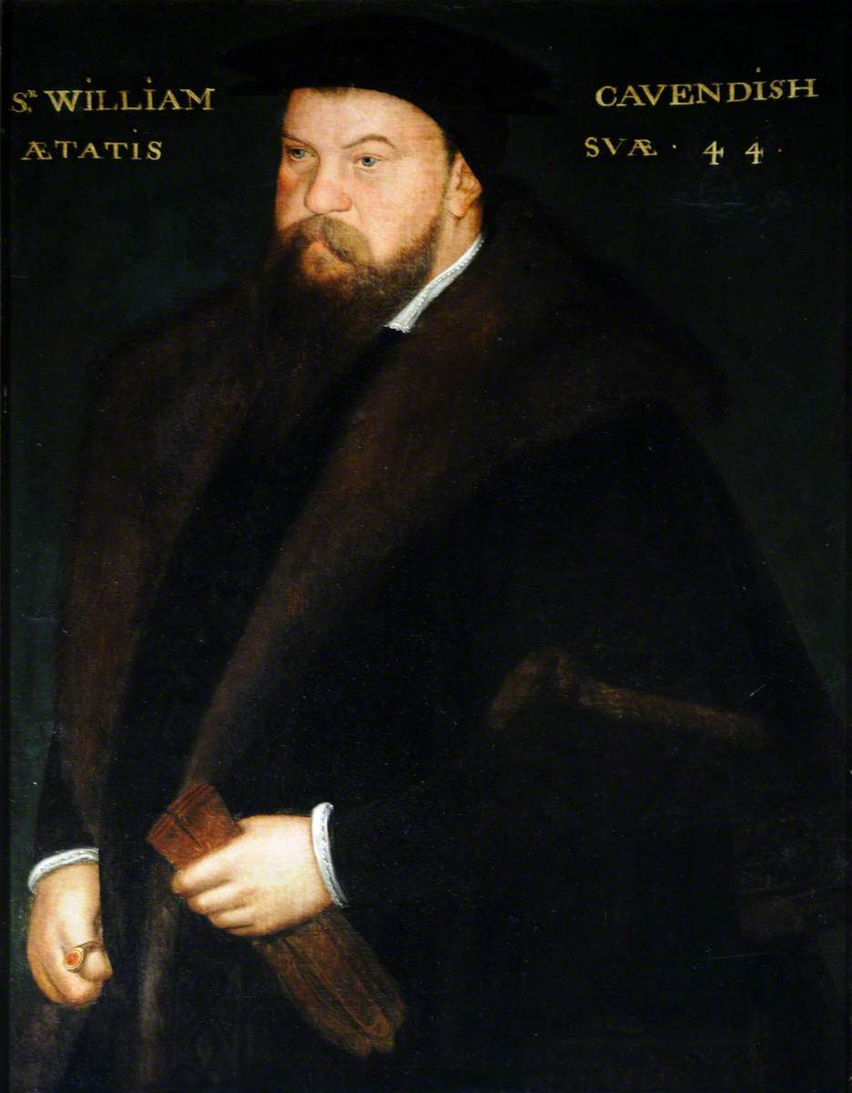 Sir William Cavendish, aged 44; John Bettes, c.1550 ©National Trust Images
