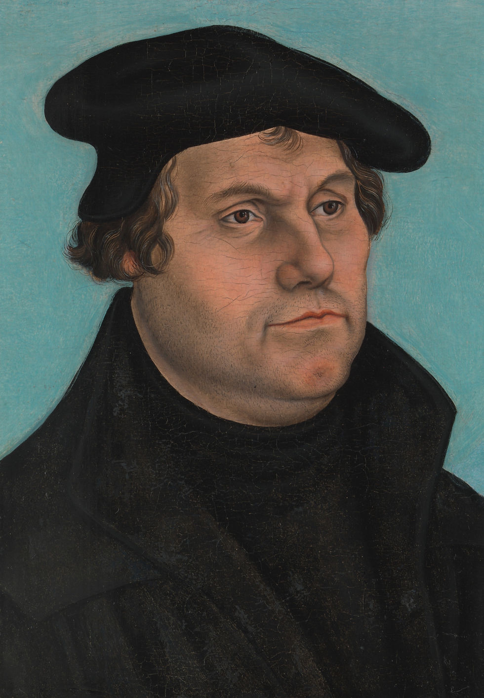 'Martin Luther (1483–1546)' from Workshop of Lucas Cranach the Elder, c1532 © The Metropolitan Museum of Art
