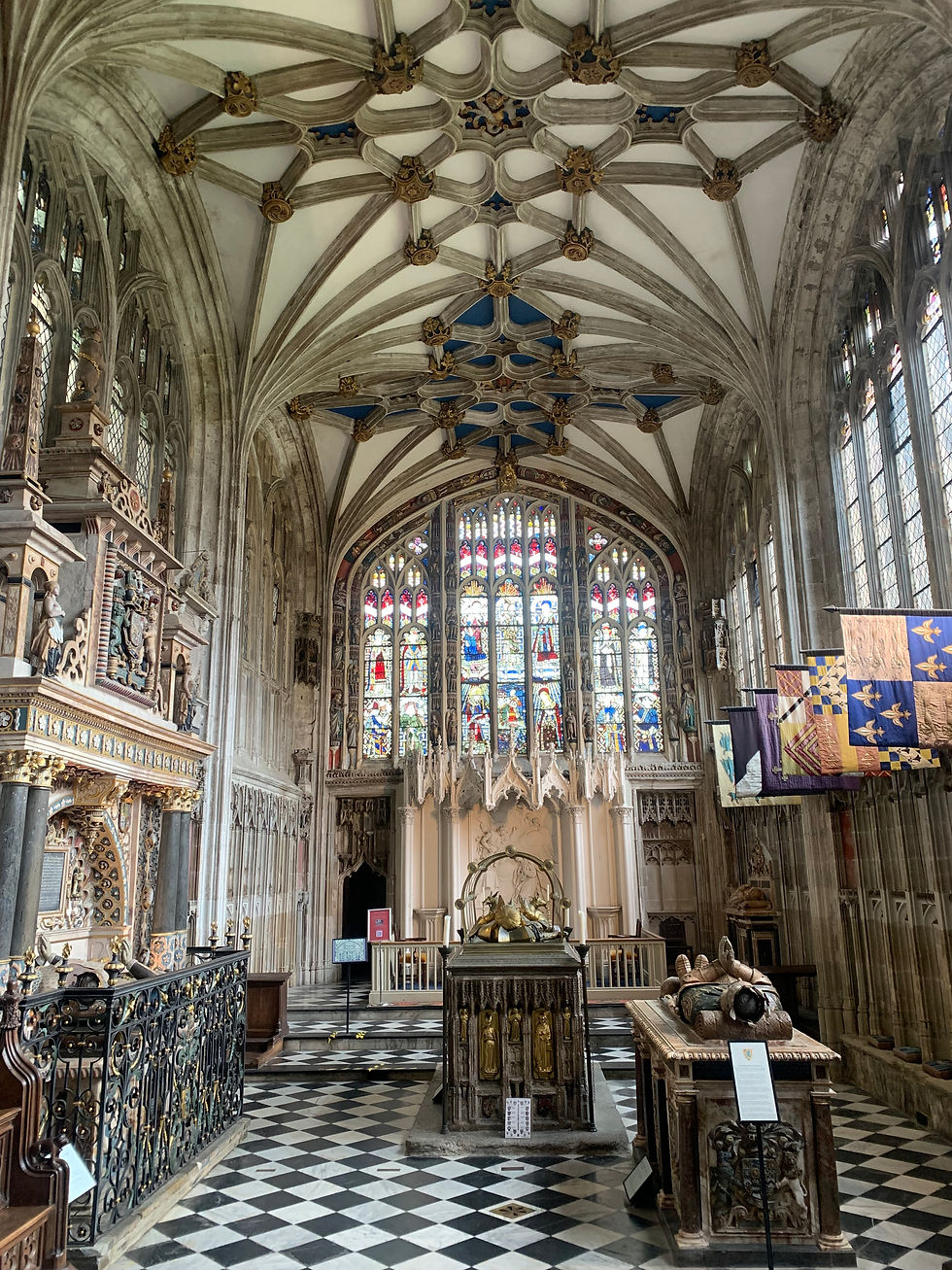 Beauchamp Chapel, St Mary's Church, Warwick © The Dudley Women