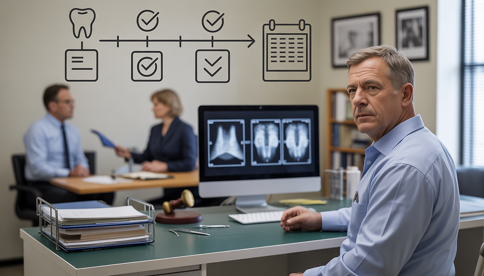 A importância da experiência profissional na perícia odontológica: quando o laudo certo muda tudo