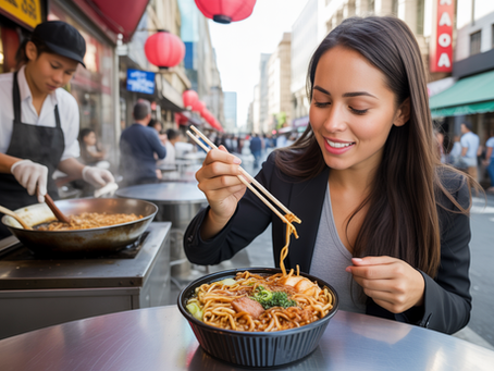 Yakisoba na Liberdade em São Paulo para almoço rápido: sabor oriental sem perder tempo