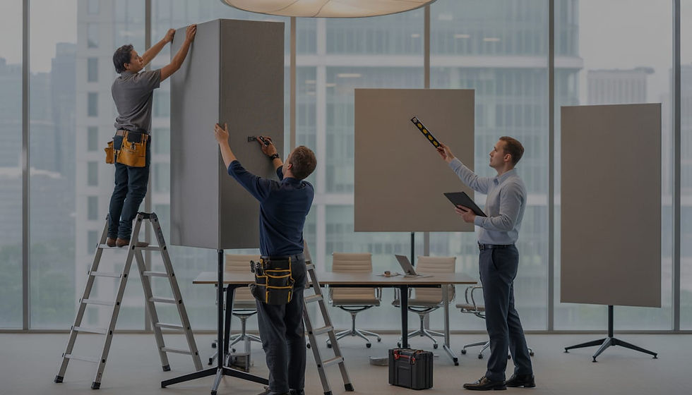 Quanto custa instalar painéis acústicos em uma sala comercial? Guia de preço e decisão de compra