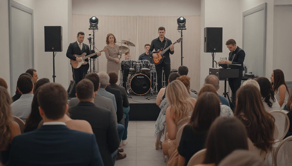 Quanto custa banda com iluminação cênica? Entenda valores e o que realmente muda seu evento