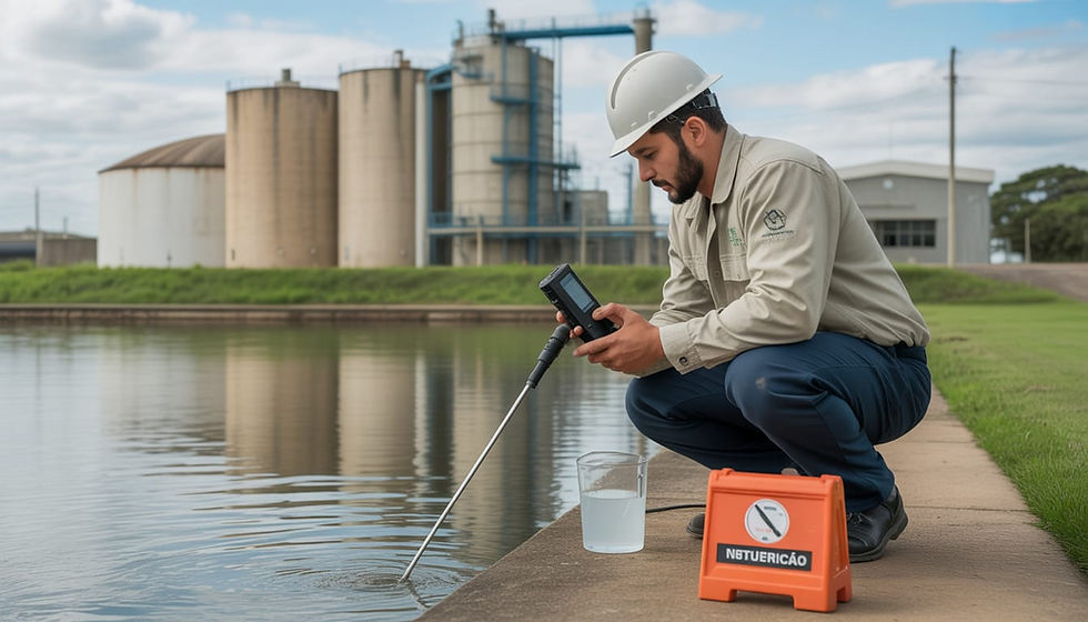 Monitoramento de efluentes industriais em Campinas: conformidade, segurança e controle total com laudos confiáveis