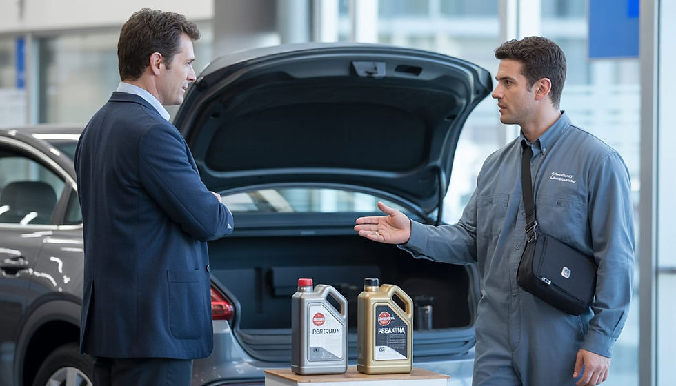 Óleo premium x óleo comum: qual a diferença de custo e o que compensa no seu carro