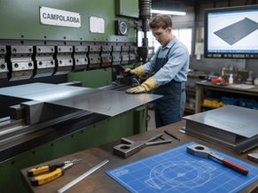 Cuidados antes de dobrar chapas metálicas em Campinas, Hortolândia e Nova Odessa