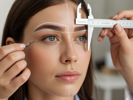 Técnicas de simetria que você aprende no curso de sobrancelhas em Campinas