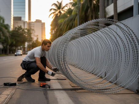 Concertina em Goiânia: Instalação Rápida e Sem Quebra de Muro