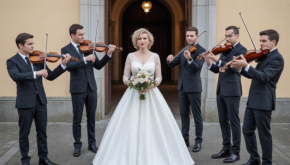 Qual a diferença entre banda para cerimônia e banda para festa?
