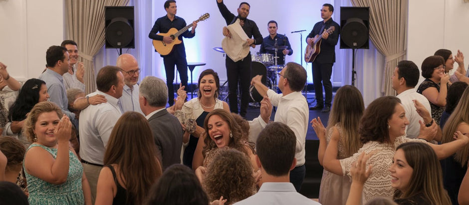 Qual a diferença entre banda que apenas toca e banda que anima (e por que isso muda o seu evento)