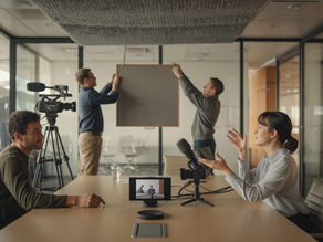 Como melhorar a acústica de salas de videoconferência (e parar de repetir tudo na reunião)