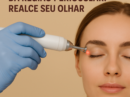Laser facial para rejuvenescimento da região periocular: realce seu olhar