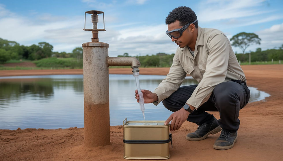 Onde fazer análise de água de poço artesiano em Paulínia: laboratório confiável e laudo com validade