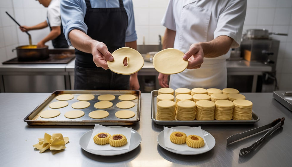 Qual a diferença de valor entre fornecedores de massa de pastel (e como escolher o melhor para o seu negócio)