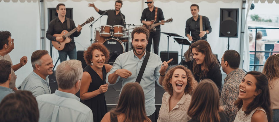 Banda ao vivo é mais animada que DJ: a escolha que transforma seu evento em Louveira