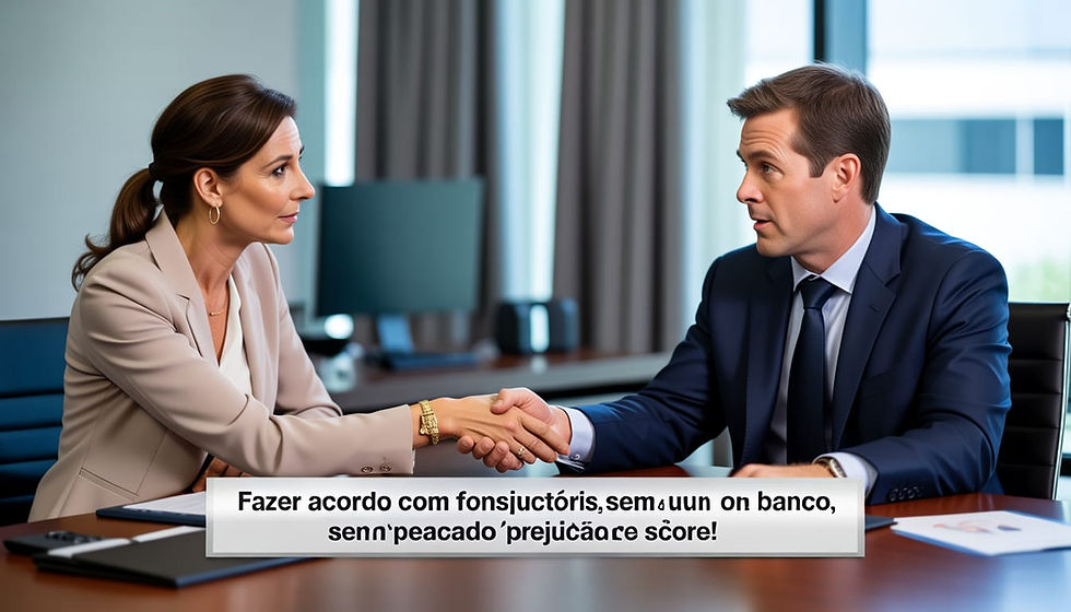 Como fazer acordo com banco sem prejudicar o score: guia prático para voltar a comprar com segurança
