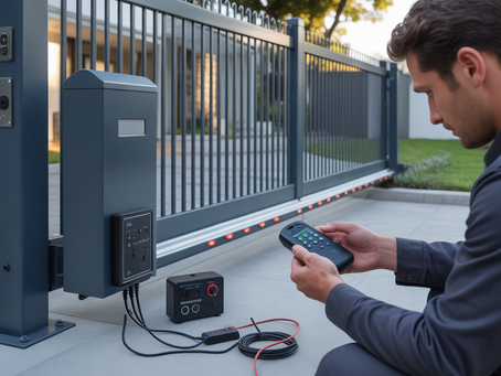 Configuração de controle de portão eletrônico em Goiânia: segurança, rapidez e precisão