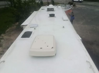 Clean RV top