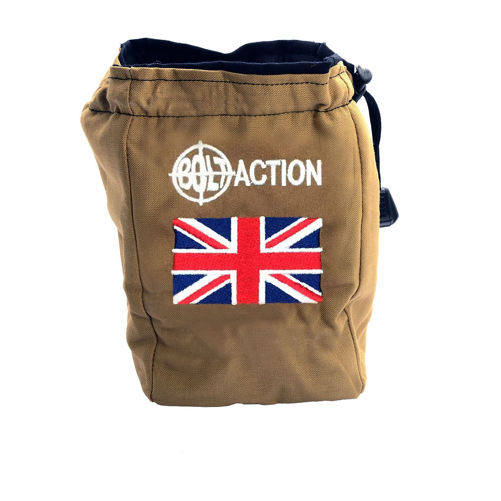 British Bolt Action Dice Bag