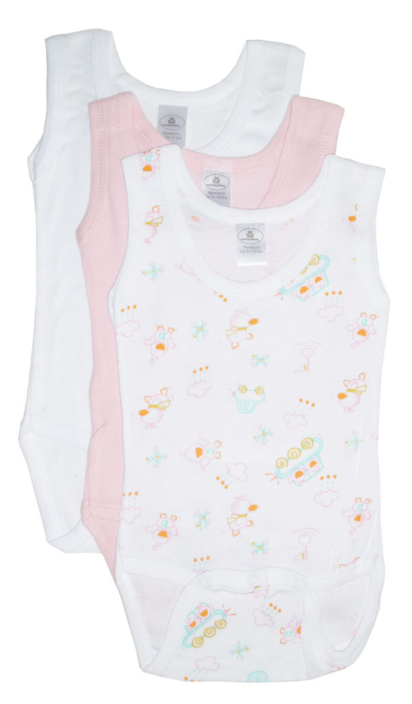 Bambini Girl's Printed Tank Top