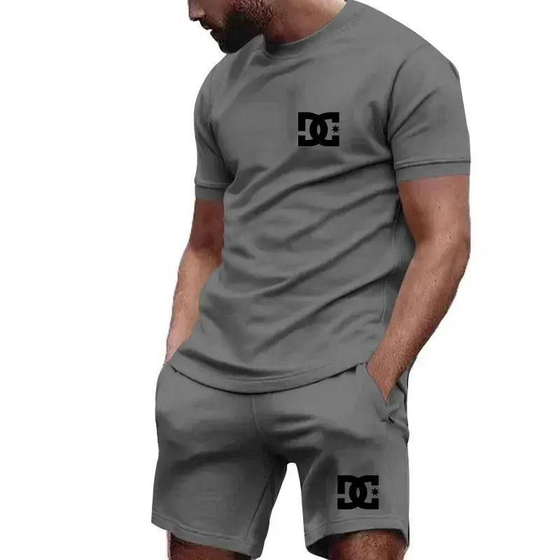 Thumbnail: Men's Breathable Summer Two-Piece Set