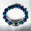 Miniature : HELMET-DOUBLE SKULL -BLUE-