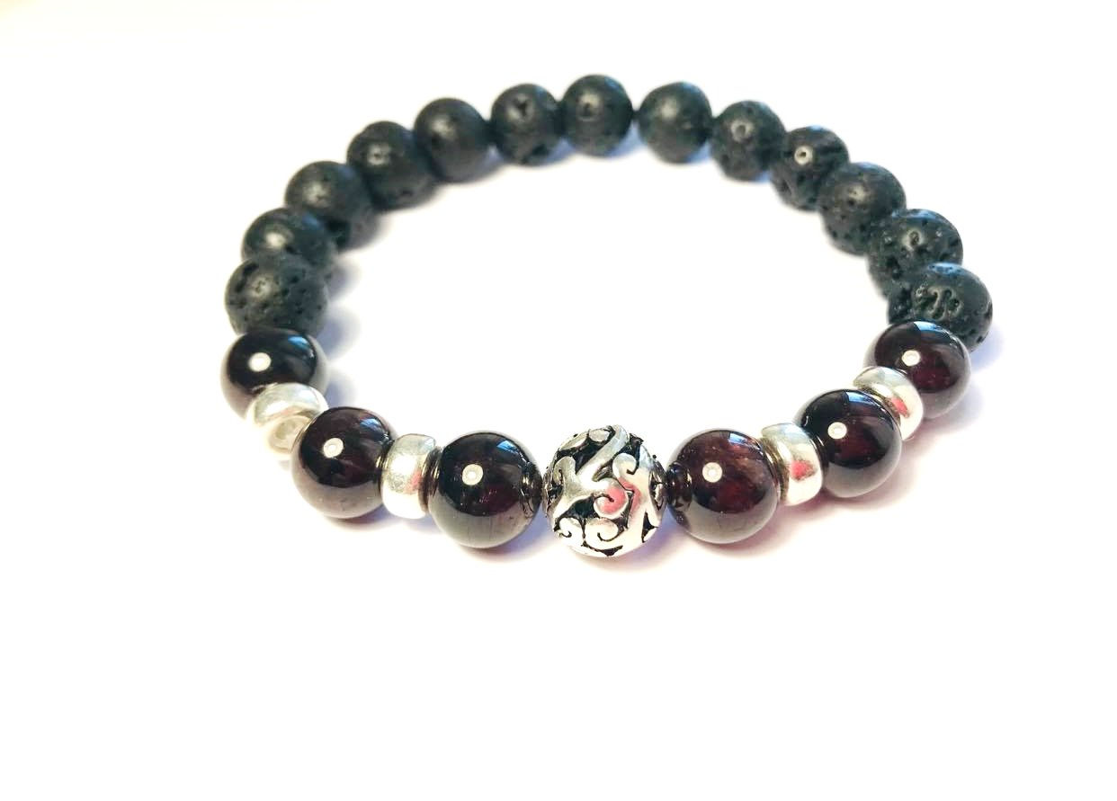 Waves Dark red 10 mm