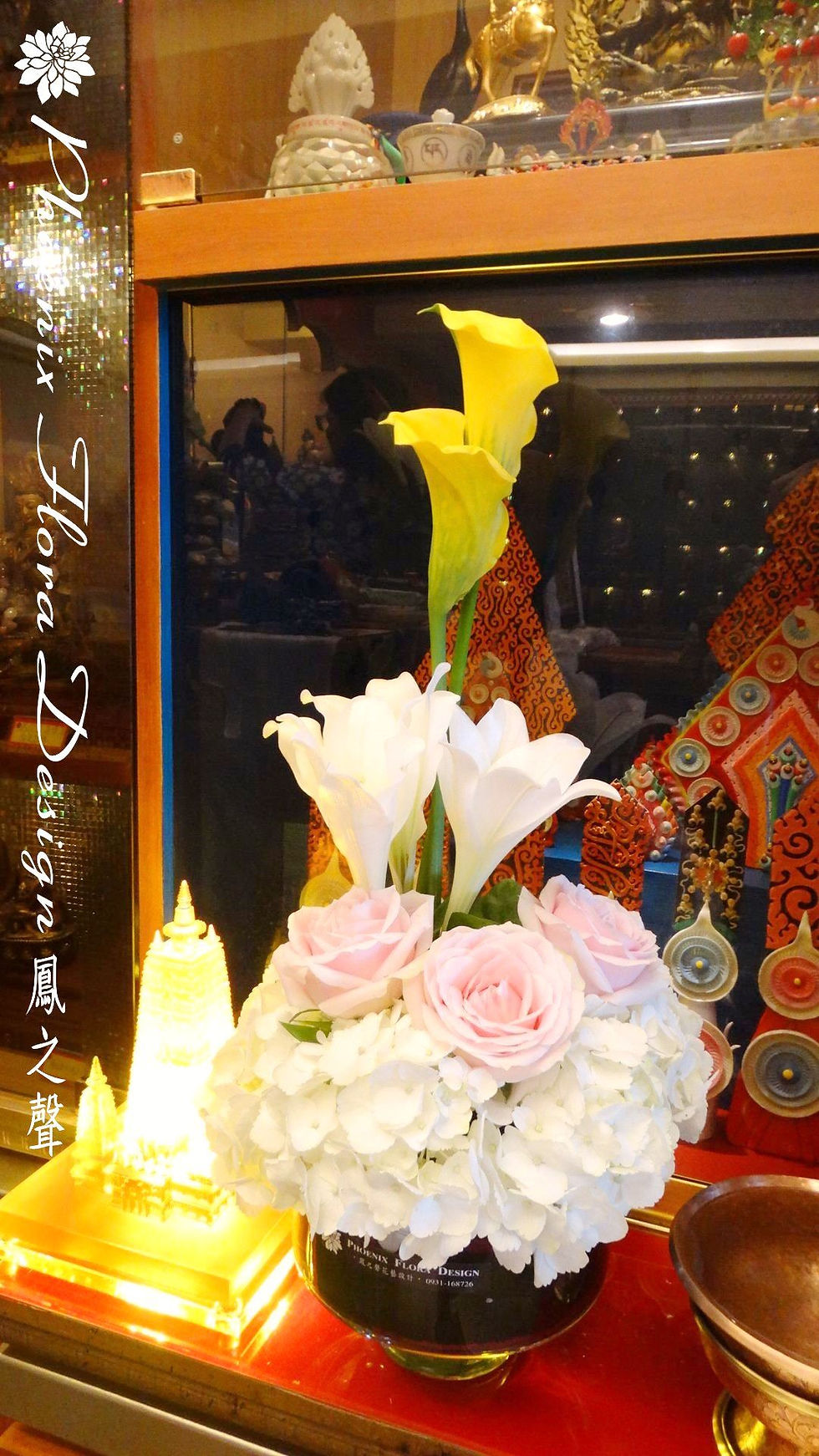 縮圖：佛堂供花