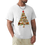 Miniatura: Hungarian Vizsla Dog Christmas Tree T-Shirt Unisex Clothing