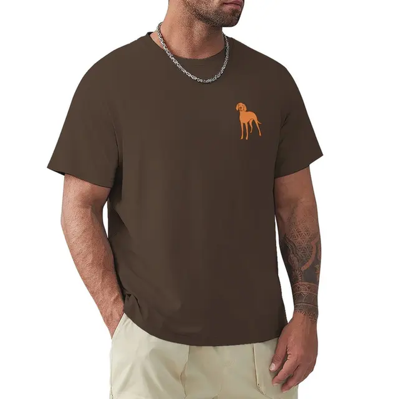 Thumbnail: Hungarian Vizsla Dog Illustration Street Wear T-Shirt