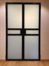 Porte type verrière opaque | Client particulier