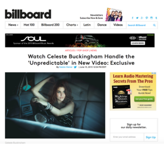 Celeste Buckingham Press Celebrity News Pop Star European Popstar Celeste Buckingham Press Celebrity News Pop Star European Popstar