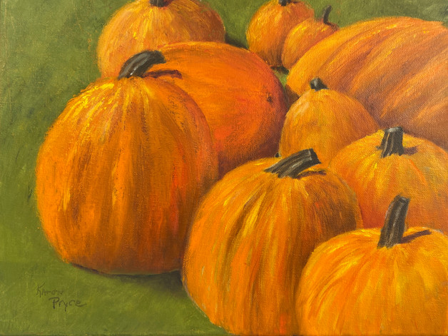 Karen Pryce. "Pumpkin Patch"