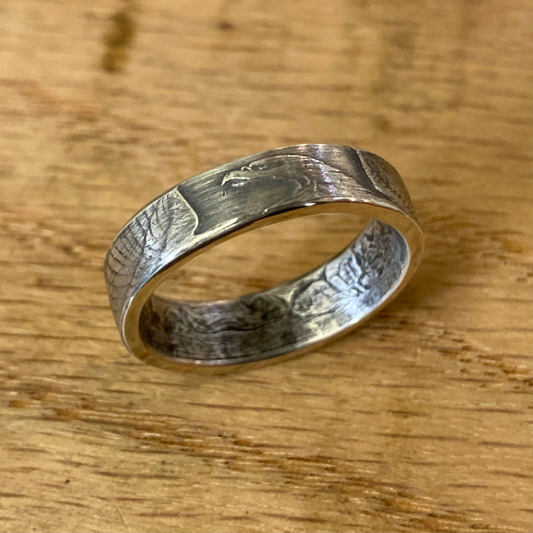 Morgan Dollar Lady's Ring