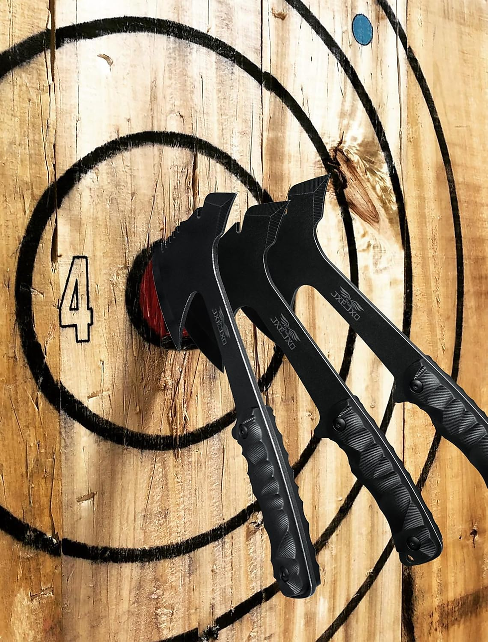 Thumbnail: Throwing Axes, Overall 10.1In W/ 3.7In Blade, Full Tang 420HC Stainless Steel Th