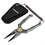 Thumbnail: 8 Inch Fishing Pliers, 6061Aluminum Muti-Function Fishing Tools, Split Ring Plie