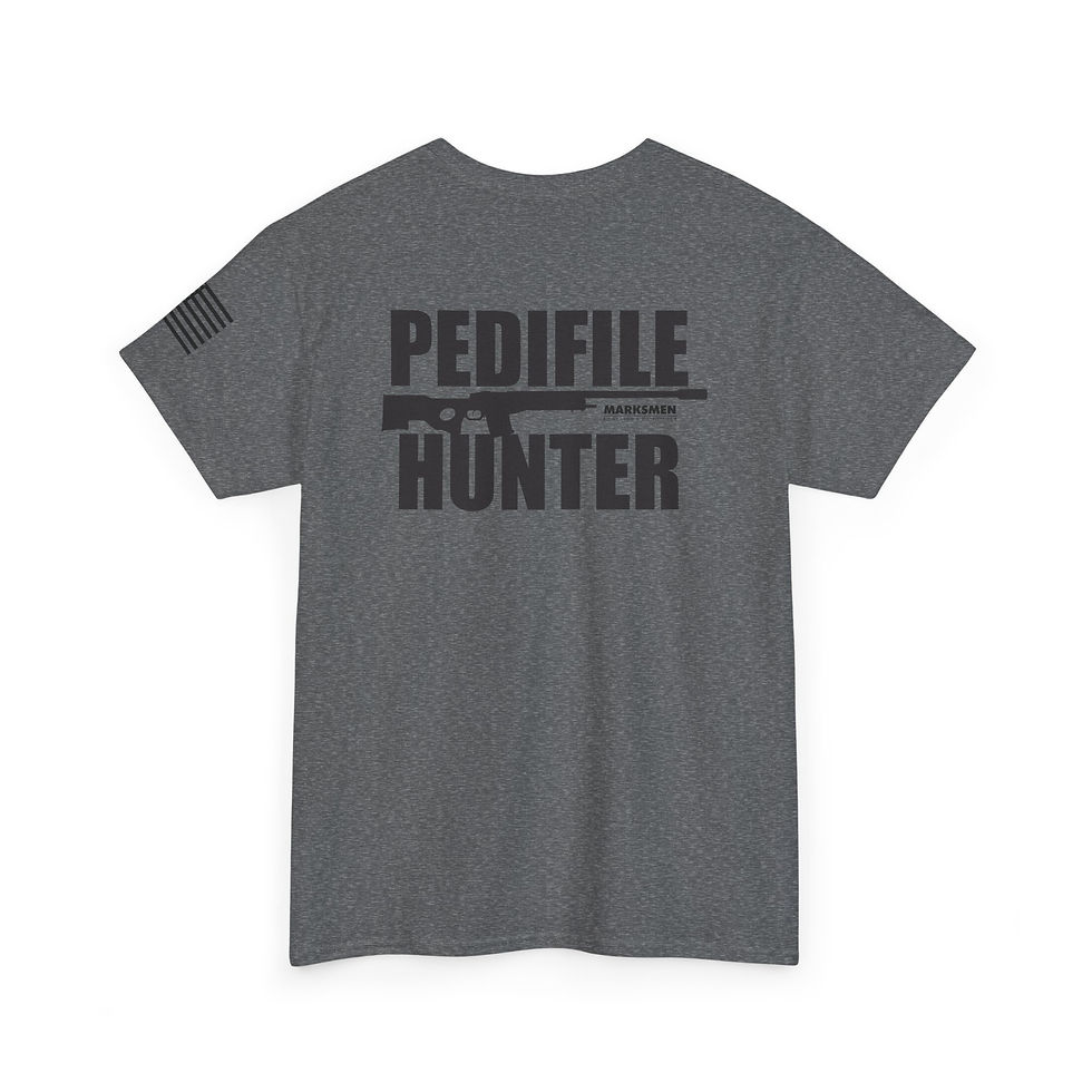 Thumbnail: Pedifile Hunter -  Heavy Cotton Tee
