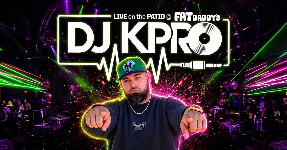 DJ KPRO - LIVE on the PATIO