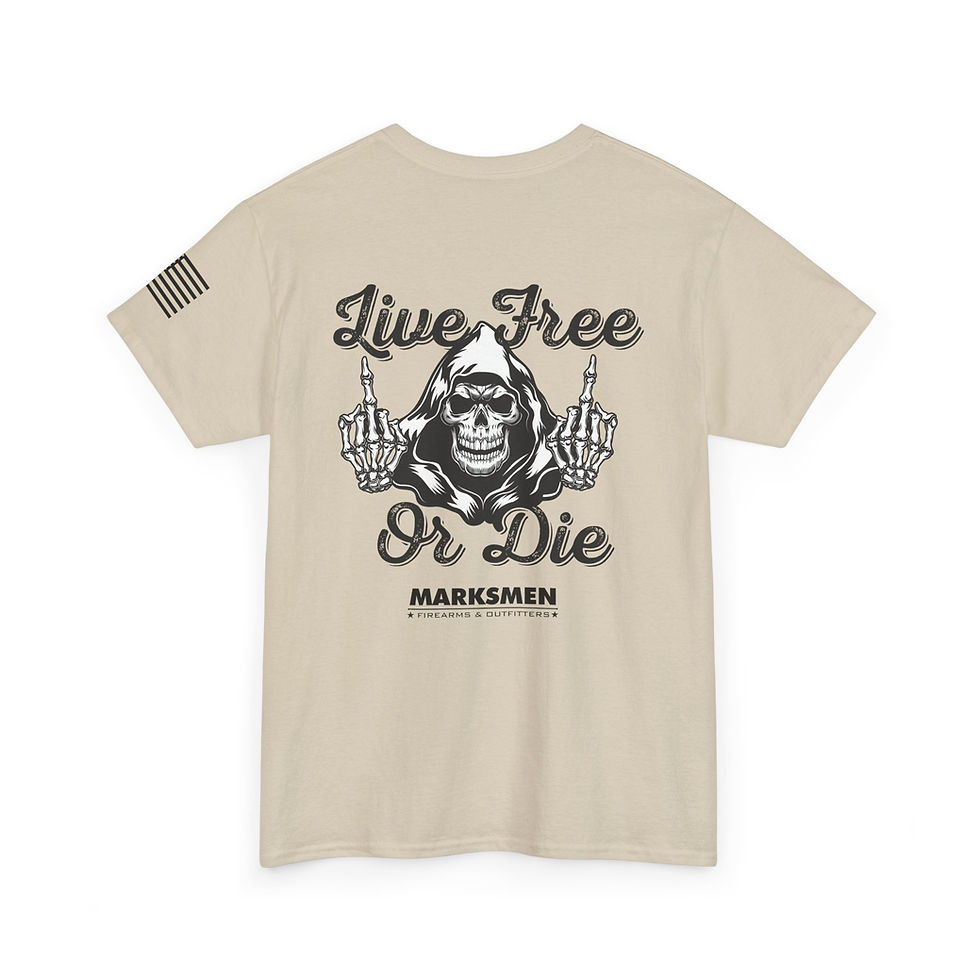 Thumbnail: Live Free or Die - Heavy Cotton Tee