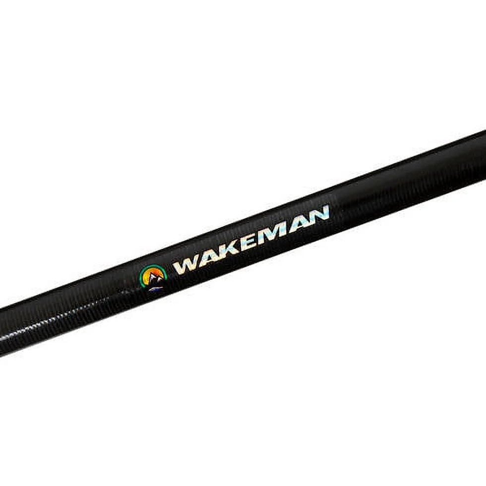 Thumbnail: Wakeman Fiberglass Fishing Rod - Portable Telescopic Pole with Size 20 Spinning 