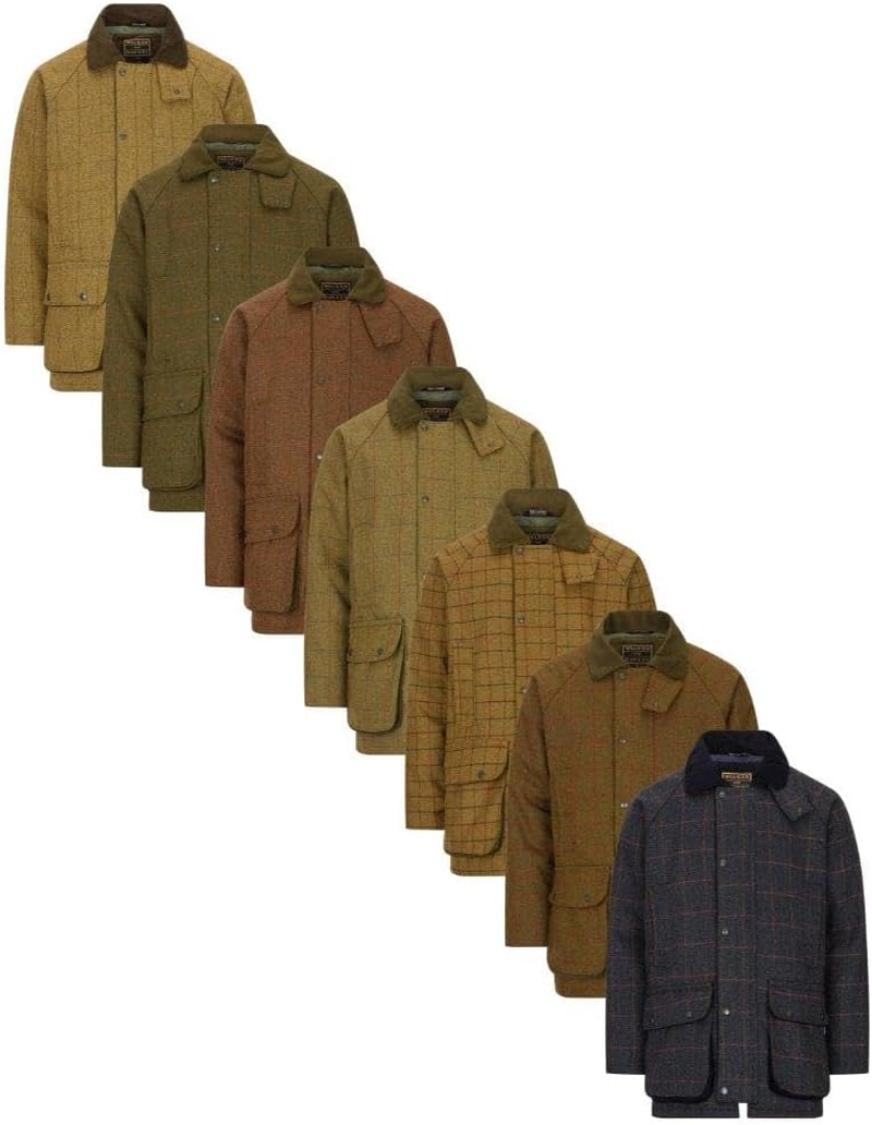 Thumbnail: - Men'S Derby Tweed Barlaston Shooting Jacket