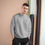 Thumbnail: Thompson's Graphic Pullover Champion Sweatshirt