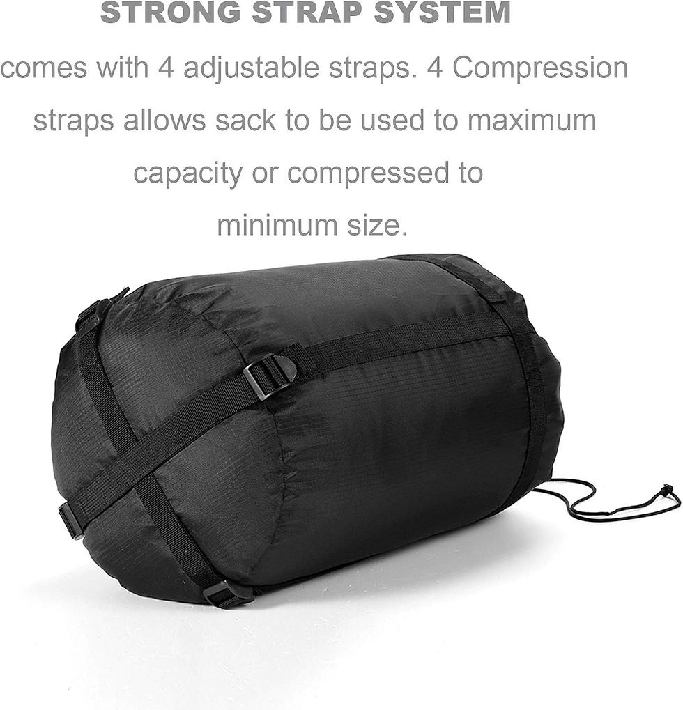 Thumbnail: Compression Stuff Sack, 24L/36L/46L Sleeping Bags Storage Stuff Sack Organizer W