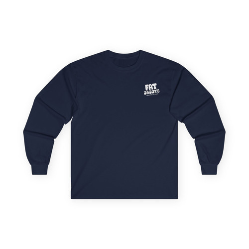 トップス wide dad Dad LONG-SLEEVE T-SHIRTS D.NVY Fat Daddy's Long Sleeve Tee | Fat Daddy's