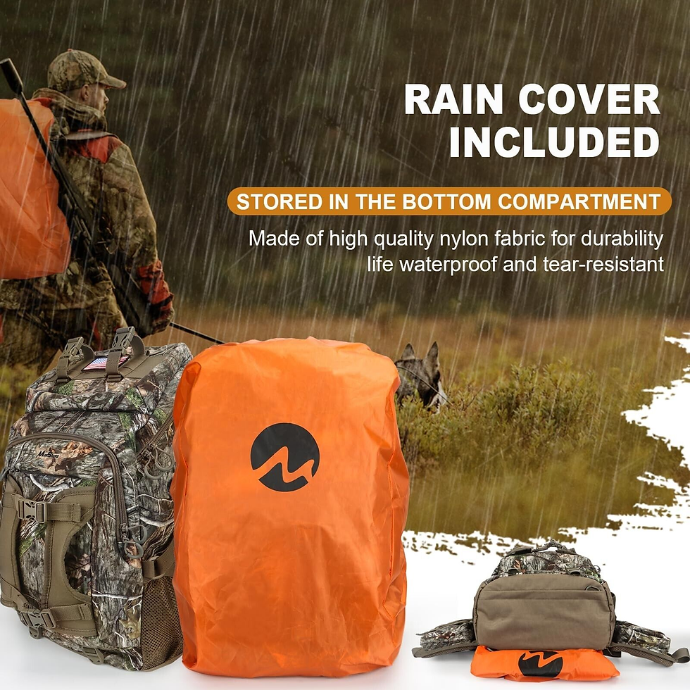 Thumbnail: Hunting Backpack, Outdoor Hunting Pack with Rifle Holder, Hunting Backpacks F...