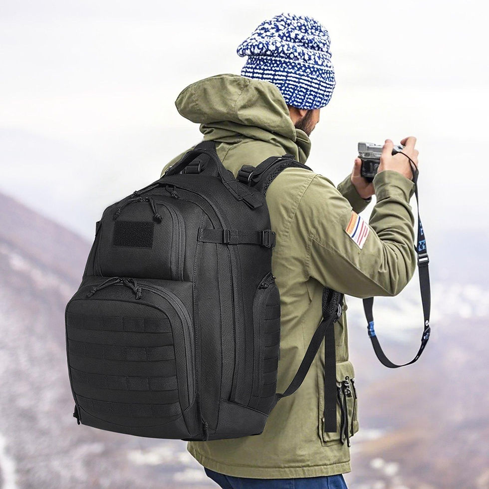 Thumbnail: Vevor Tactical Backpack 40L Military Backpack with Molle Mode & Sponge Pad  Army