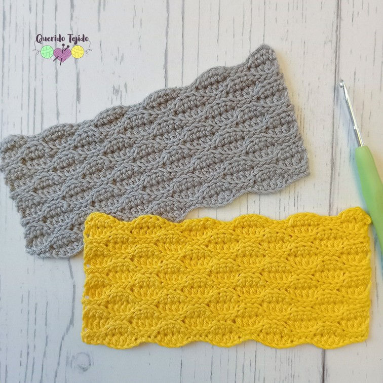 Punto Almendra a crochet