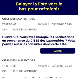 Vaccination Notifvax