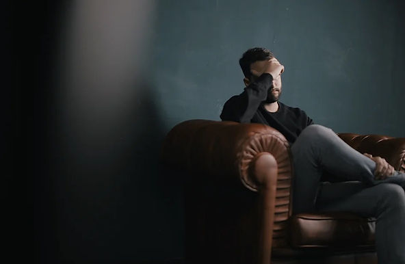 Person Feeling Depressed and Isolated, Elevated Counseling & Wellness